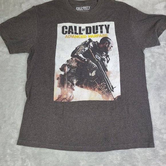 Call Of Duty Advanced Warfare T-Shirt 2014 Mens Large Short Sleeve - Picture 1 of 6